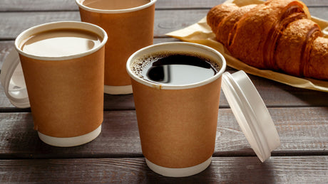 Hot Paper Cups & Lids - Albert's Distribution