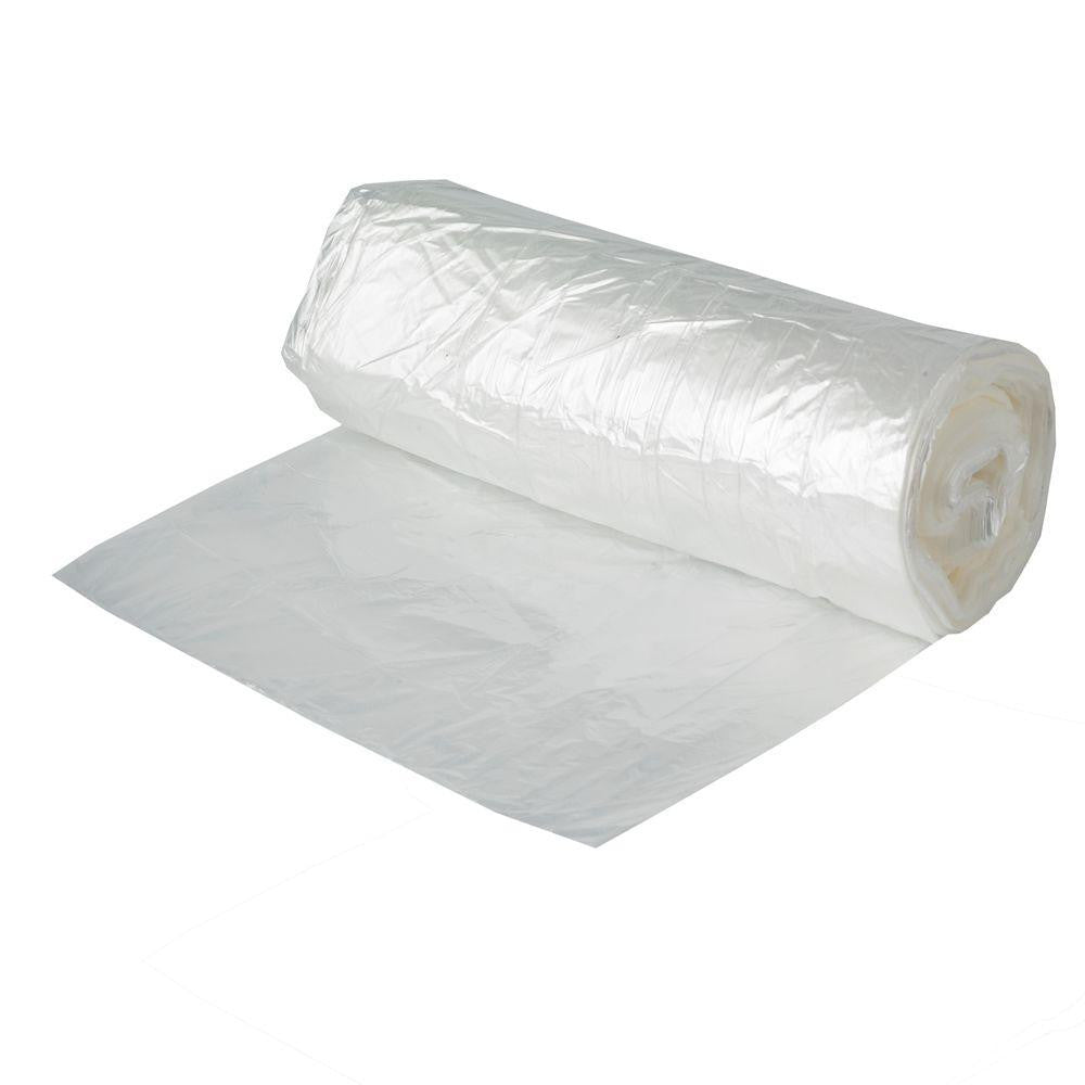 Can Liner 38X58 IN 60 GAL Clear LLDPE 1.5MIL Roll 100/Case