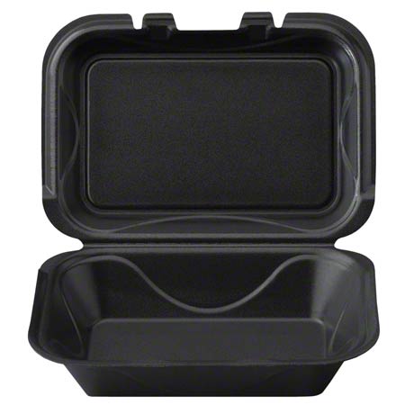 Darnel Styrofoam Hinged Clamshell M205 para serviço pesado (9 1/4" x 6 3/4" x 2 3/4") 200/Caixa