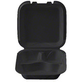 Caixa de isopor com dobradiça Darnel Q3, 3 compartimentos (20 cm x 19 cm x 6,3 cm) 200 unidades