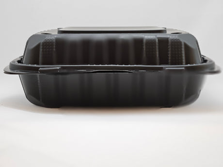 MFPP Hinged Container PP883 3 Compartment 8*8*2.75 150/Case