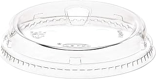 Victoria Bay 98mm Series Lid Dome PET Clear Cold Cup Sip Lid 1000/Case