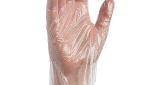 Gloves Poly Clear 1.0 Mil 2000/Case