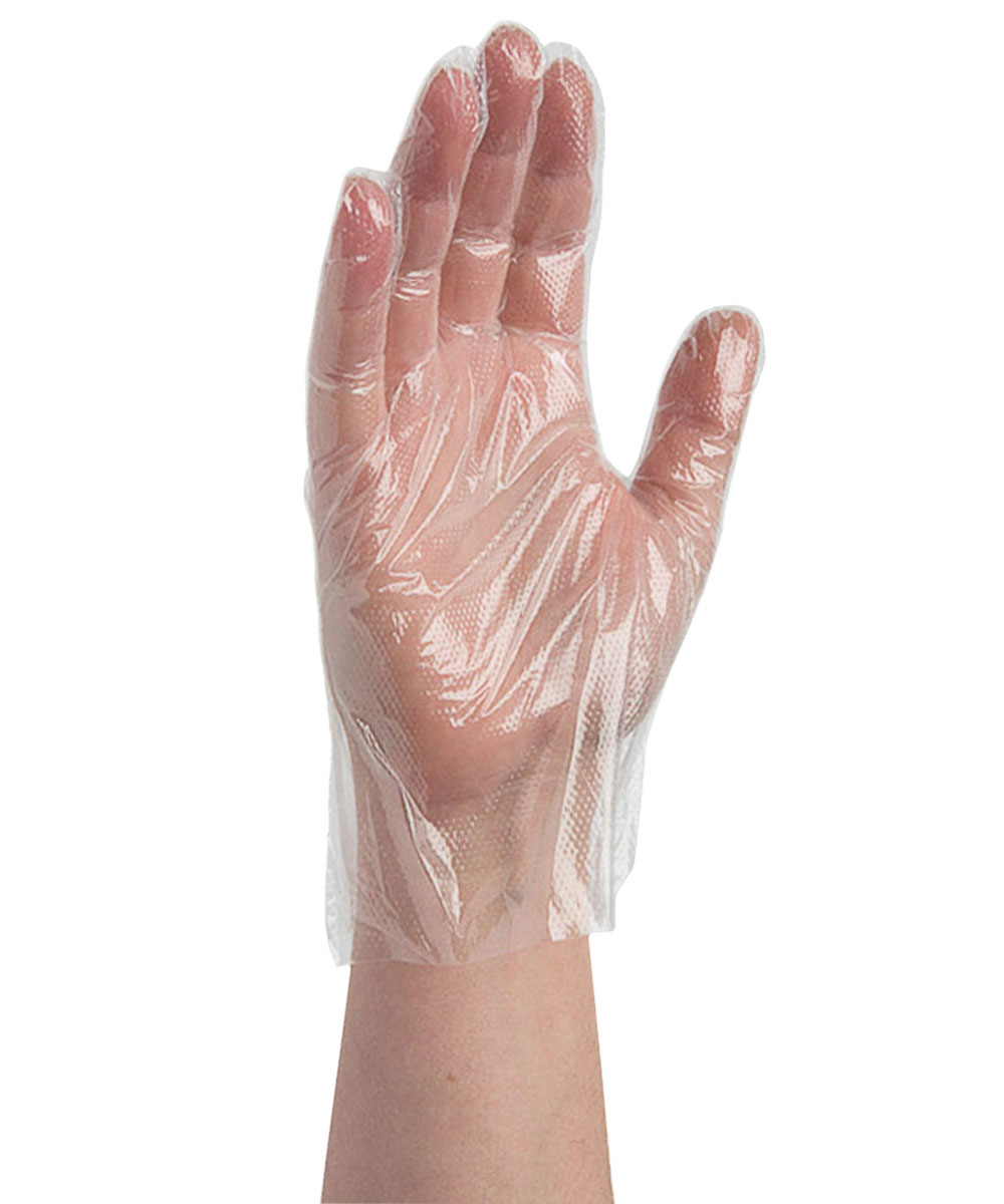 Gloves Poly Clear 1.0 Mil 2000/Case