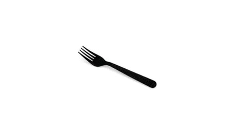 Fork PP Black Heavy Duty Wrapped 1000/Case - Albert's Distribution