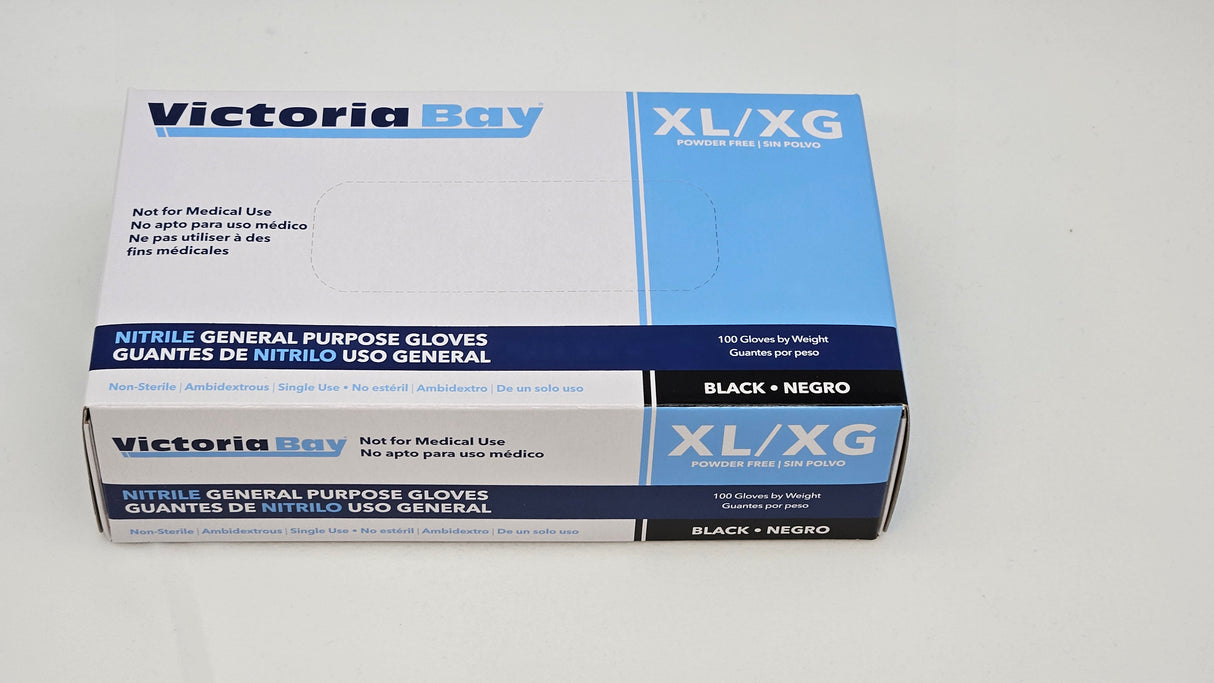 Gloves Nitrile XL Black 1000/Cases - Albert's Produce LLC DBA Albert's Distribution