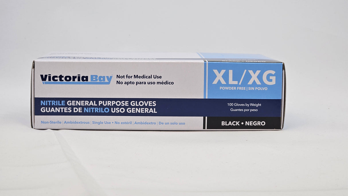 Gloves Nitrile XL Black 1000/Cases - Albert's Produce LLC DBA Albert's Distribution
